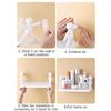 Punching Free Villain Storage Rack The Kitchen Toilet Receive Shelf Floating Shelves Bathroom Wall Mounted Shelf