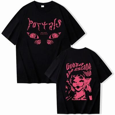 Melanie Martinez Portals T-Shirts Unisex Damenmode Y2K Cosplay Tees Geschenk Tops