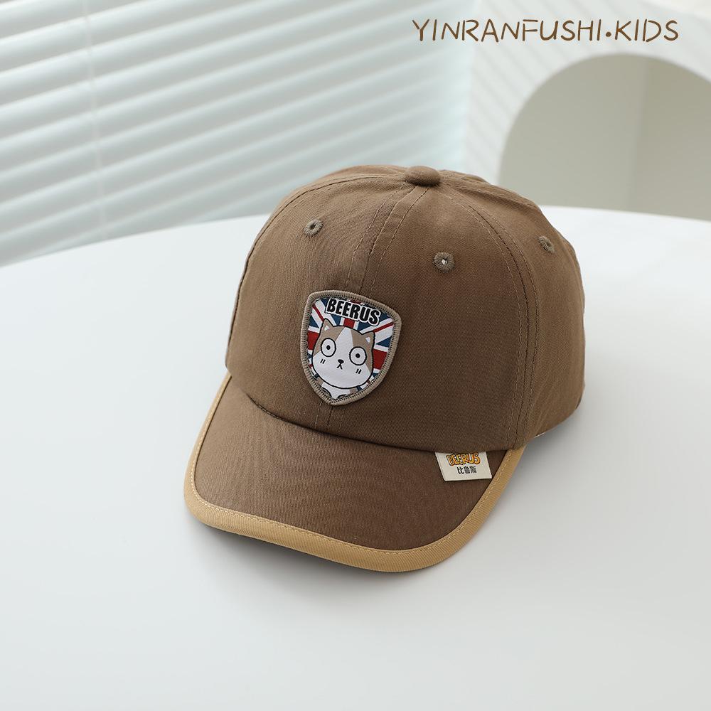 Baby Hat Spring and Autumn Style Baby British Trendy Duckball Cap Children Summer Sun Protection Baseball Cap