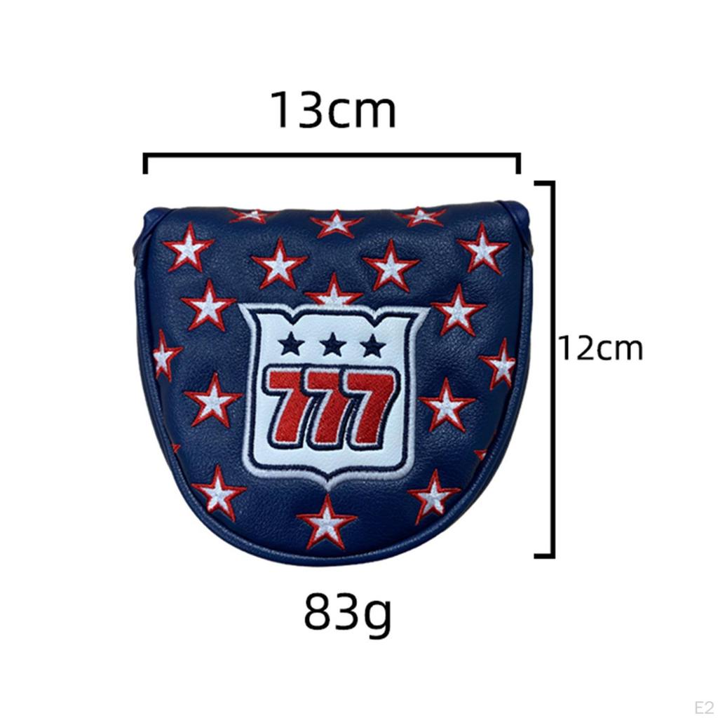 Golf Club Headcover Practice Compact Shaft Protective Putter Head Cover