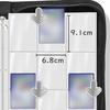 Cyoua Trading Card File Card File Holds 900 Cards 9 Pockets PU Leather Trading Card File Card Binder Case Storage Pokeka File Pokemon Card Case Large