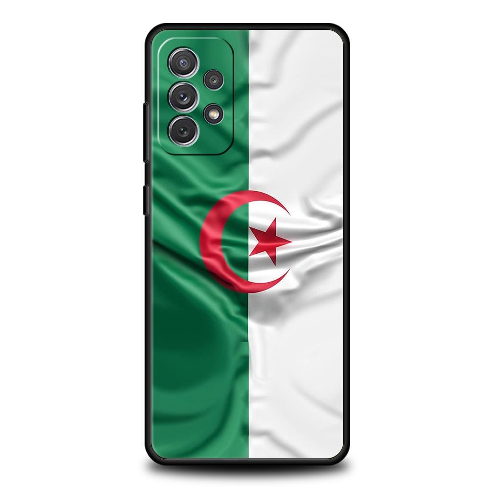

Phone Case for Samsung Galaxy A13 A15 A17 A07 A21S A22 A23 A25 A31 A73 A32 A52 A52S A41 5G Soft TPU Shell Algeria Passport Capas Samsung A33 5G