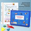 Wooden Magnetic Tangram Puzzle Set For Kids Educational Toy For Preschool And Elementary