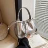 Women's Popular Cord Bucket Bag This Year Autumn New Style Niche and Elegant Versatile One Room Bag