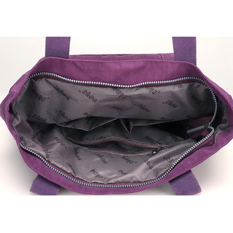 New Fashion Messenger Bag Women Shoulder Bag Nylon Handbag Large Capacity Women's Tote Shopping Bag Ladies Casual Bags beach bag