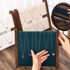 Jewelry Display Stand for Necklace Wooden Jewelry Storage Holder for Pendant Bracelet Display Props Home Shop Counter Shows Rack