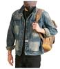Xintang Retro Embroidered Men's Denim Workwear Jacket for Spring 2025