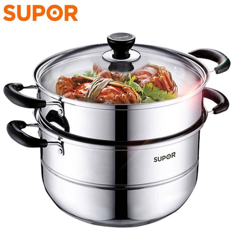 Supor Stainless Steel Steamer Pot