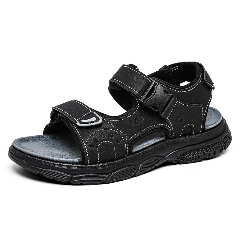 Fashion 2025 New Men's Sandals Breathable Outdoor Sport Sandals Comfortable Beach Flats Lightweight Quick-Dry Hiking Shoes for Men