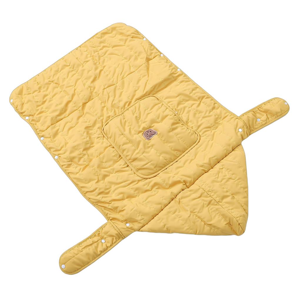 Baby Carrier Stroller Cover Windproof Soft Plush Lining Newborn Hooded Cover with kets for Infant