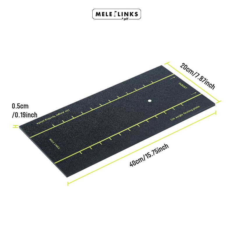 MELELINKS Golf Swing Inclination & Club Angle Feedback Trainer