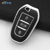 Tpu Car Remote Key Case Cover For Peugeot 308 408 508 2008 3008 4008 5008 Citroen C4 C4L C6 C3-Xr Picasso Ds3 Ds4 Ds5 Key Chain