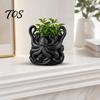 Decorative Flowerpot for Garden 3D Printed Octopus Planter with Tray, Creative Succulents Flower Pot, Weather-Resistant Weatherproof Plant Decoration