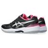 Asics Gel-Court Hunter 3 Bequeme Stoßdämpfende Langlebige Low-Top Badmintonschuhe Damen Sneaker Schwarz Weiß 1072A090-001