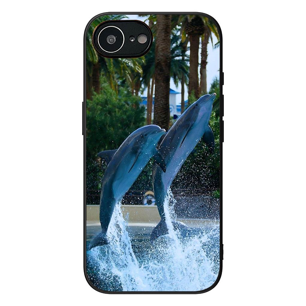 

Soft Cover for Samsung Galaxy S22 S21 S20 FE Ultra Plus A35 A36 A55 A37 A33 A34 A57 Coque Phone Case Dolphin Animal Galaxy S21