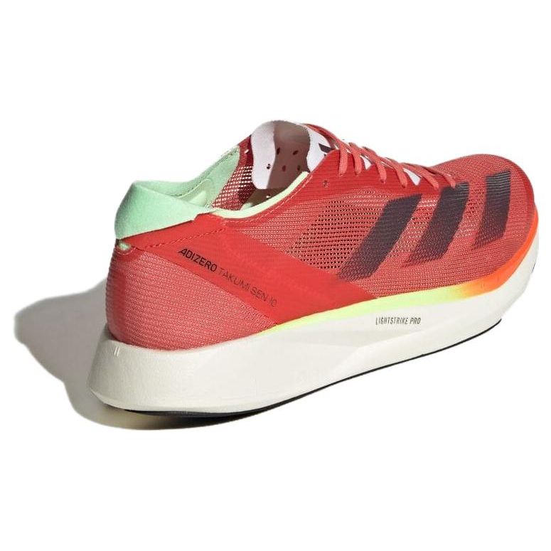 adidas Adizero Takumi Sen 10 Preloved Scarlet Aurora Met. Bright Red Men Sneakers IG8201