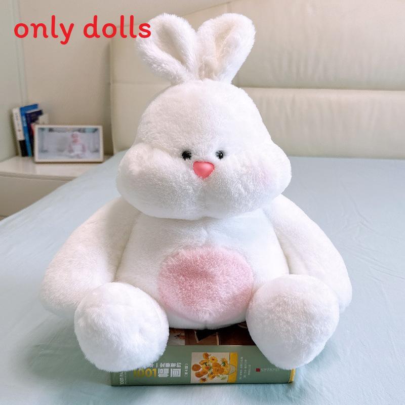 Cute Elephant Pig And Rabbit Plush Animal Pillow For Kids And Teens Rabbit