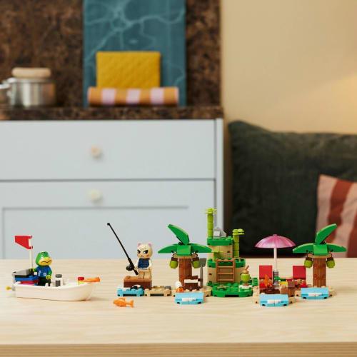 LEGO Animal Crossing Kappei Boat Tour Toy Present Birthday Block Educational Christmas Girls Boys Children 6 Years Old 7 Years Old 8 Years Old 9 Years