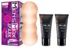 MAX Feel Spark 2 Hot Lotions A Moisturizing Hole That Moisturizes with Just Repeatable Set with 2 Warm Hot Lotions Onahole Onahole Onaho Onahole MEN'S