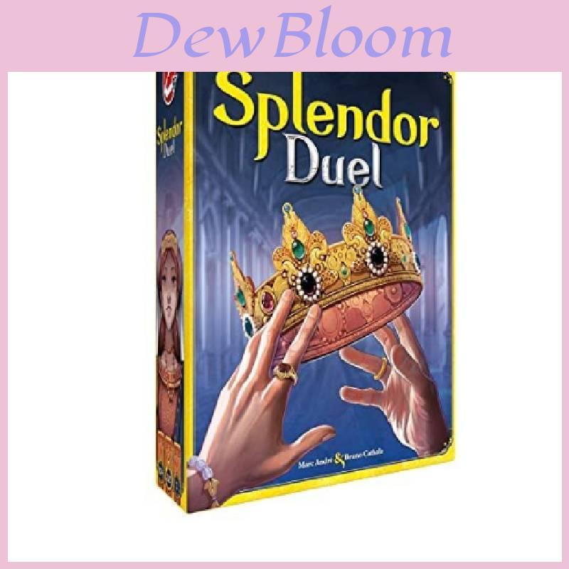 Splendor Duel Puzzle Card Game With Plastic Playing Cards For Family Fun And Kids Age 10 Plus