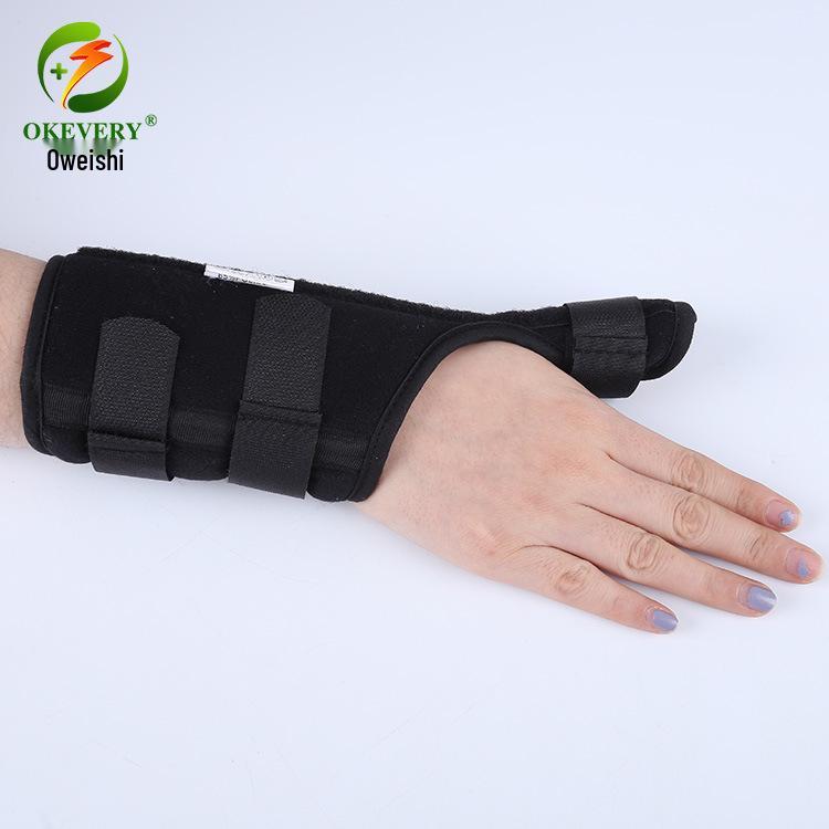 Thumb & Finger Fixation Strap for Trigger Finger and Wrist Support Right S чёрный