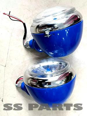 12V Blue Headlights Fits For2000 2600 3000 3600 3610 4000 5000 7000 Ford Tractor