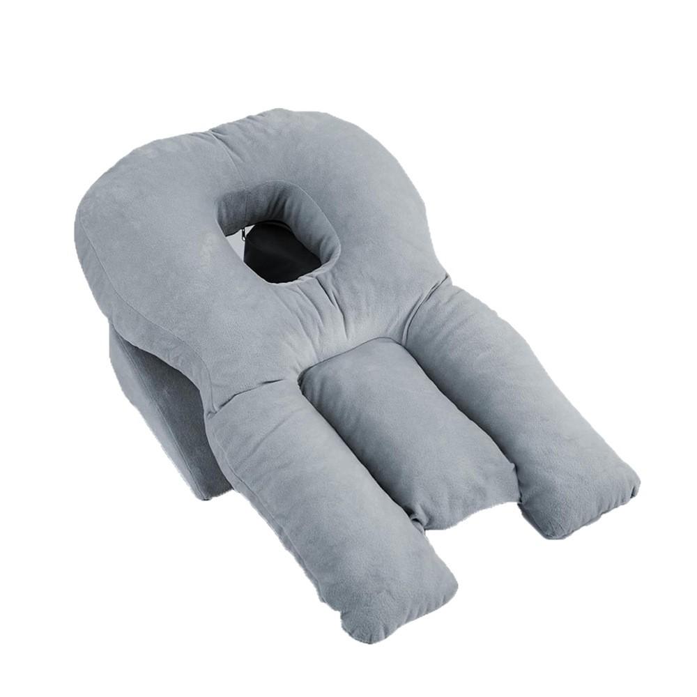 Multifunctional Face Sleeping Pillow Eye Care Face down Prone Sleeping Pillow Beauty and Breathable Gap Face Pillow Nap Pillow