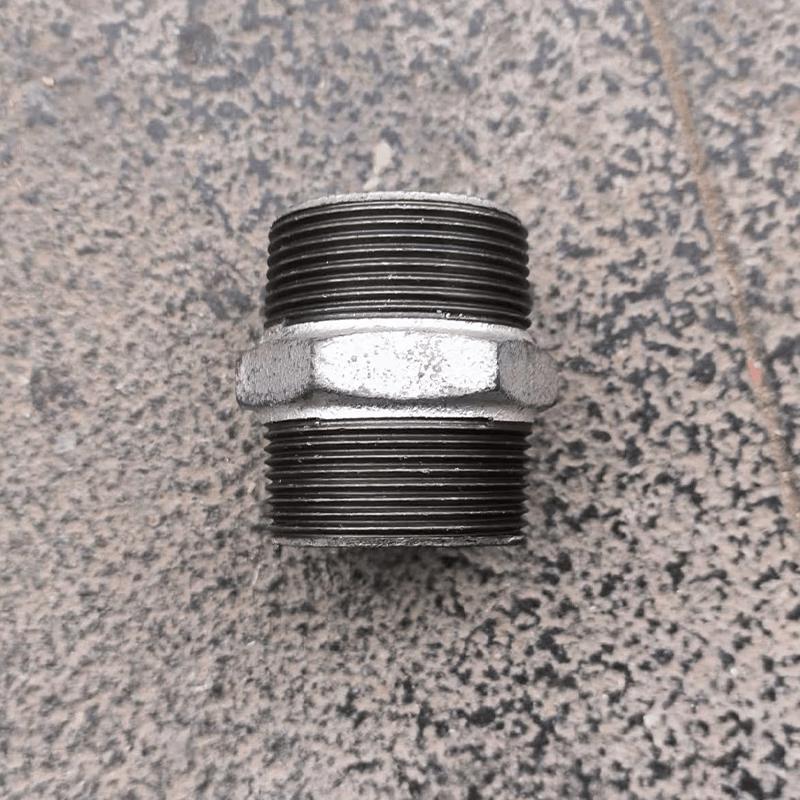 Galvanized Malleable Iron Hex Nipple
