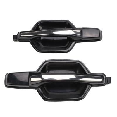 1 Pair Outside Door Handle MR653479 Stylish Look Comfortable Grip Exterior Outer Door Handle for