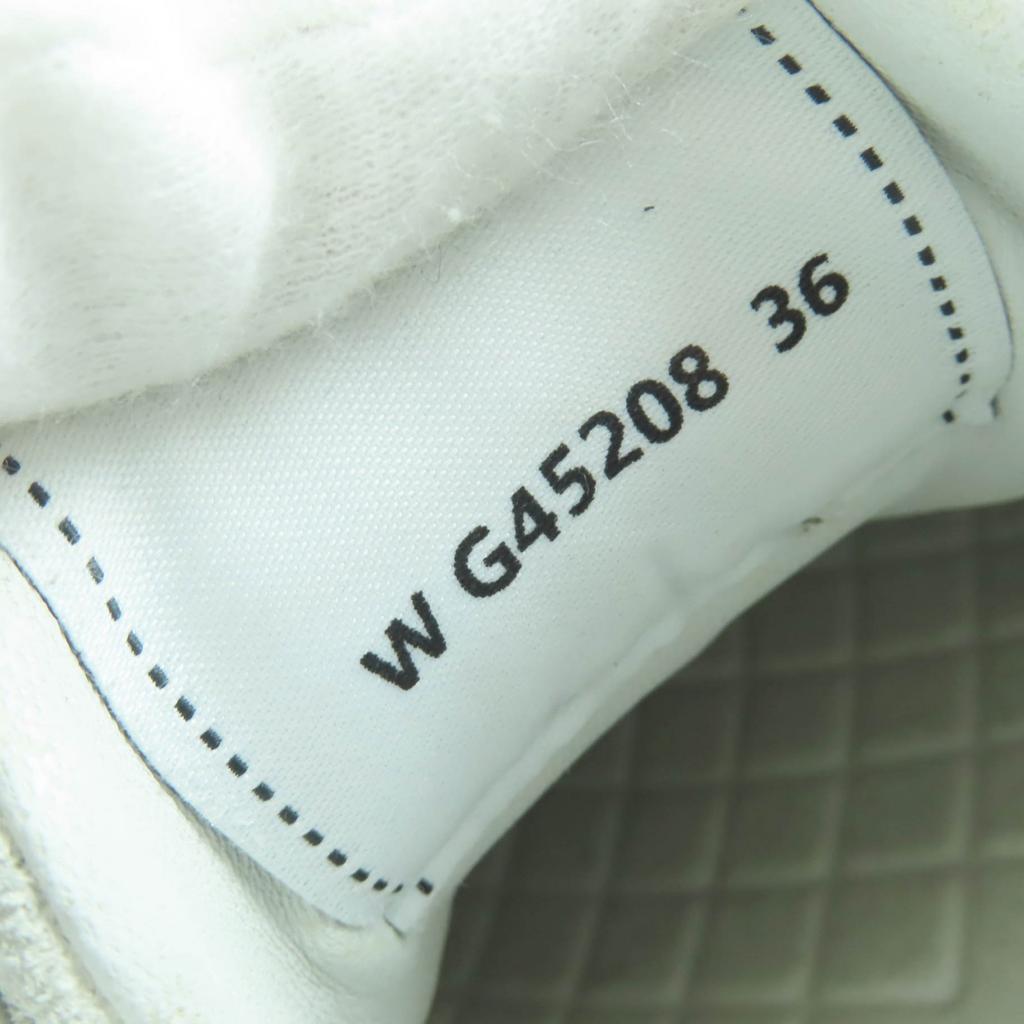 Very Good CHANEL Low cut sneakers COCO Mark Lace-up Suede Leather 36 G45208 Used
