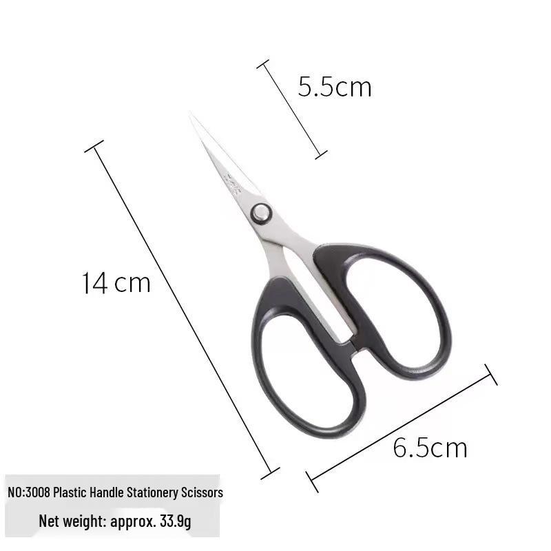 Wang Wuquan Stainless Steel Pointed Scissors for Office, Art, and Students