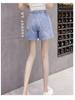 Women's Plus Size High Waist Wide Leg Denim Shorts - Summer 2026 Collection