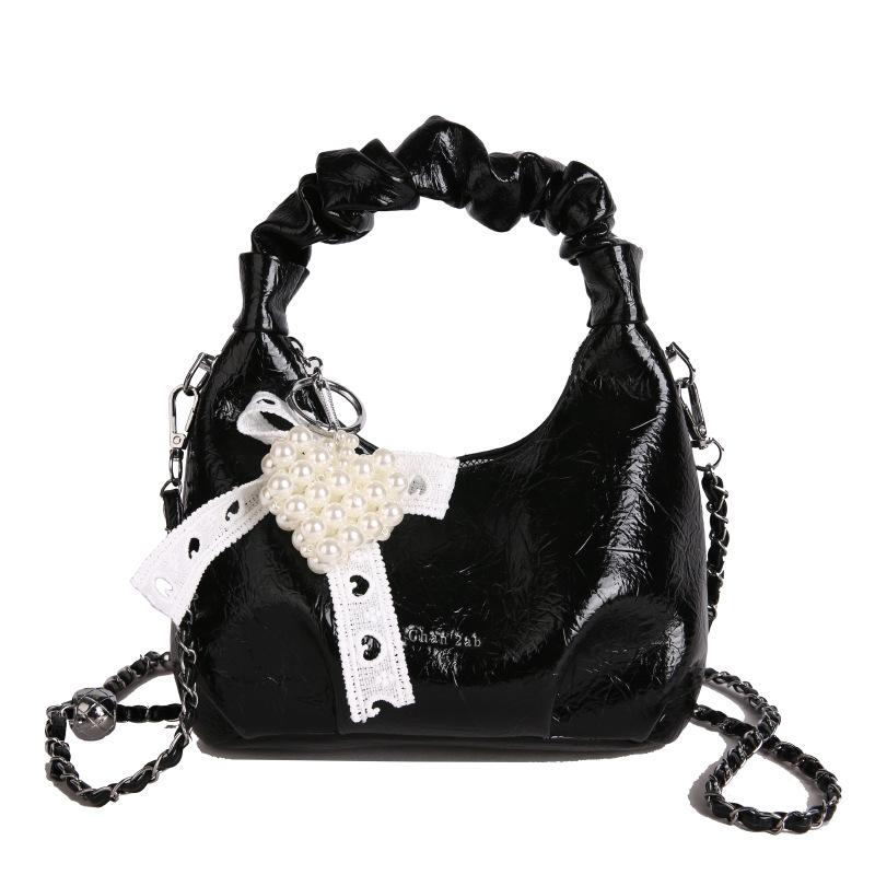 

Легкая роскошь большая вместимость высокое качество мягкая прочная модная изысканная легкая для поездок на работу на открытом воздухе пляжная сумка кроссбоди сумка на плечо чёрный