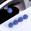 4Pcs/Lot Bling Rhinestone Universal Car Tire Valve Caps Crystal Diamond Shining Dustproof Valve Stem Caps Car Accessories