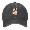 2026 Brown Siberian Husky Baseball Cap Snapback Cap Custom Cap Custom Hat Trucker Hat Golf Women Men's