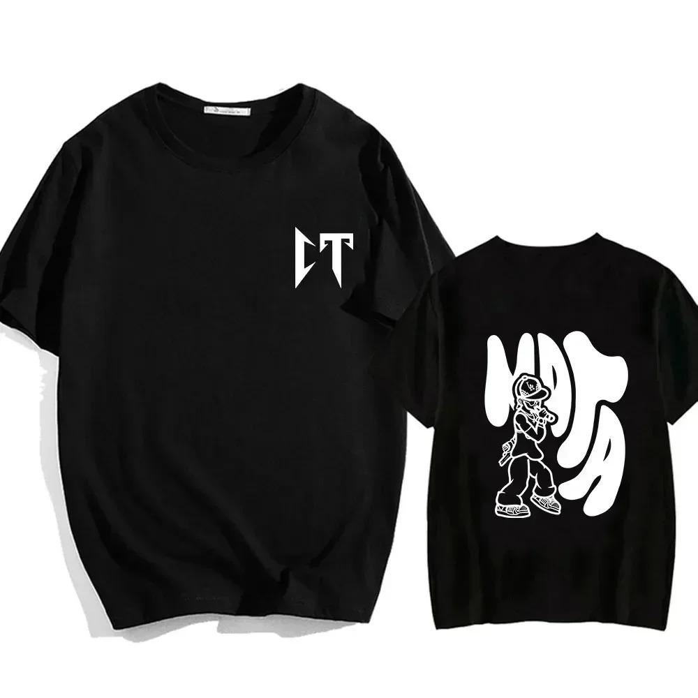 2024 Natanael Cano Corridos Tumbados Tees Tops Hip Hop Cotton Short Sleeve T-shirt Men Women High Quality Casual T-Shirt Clothes