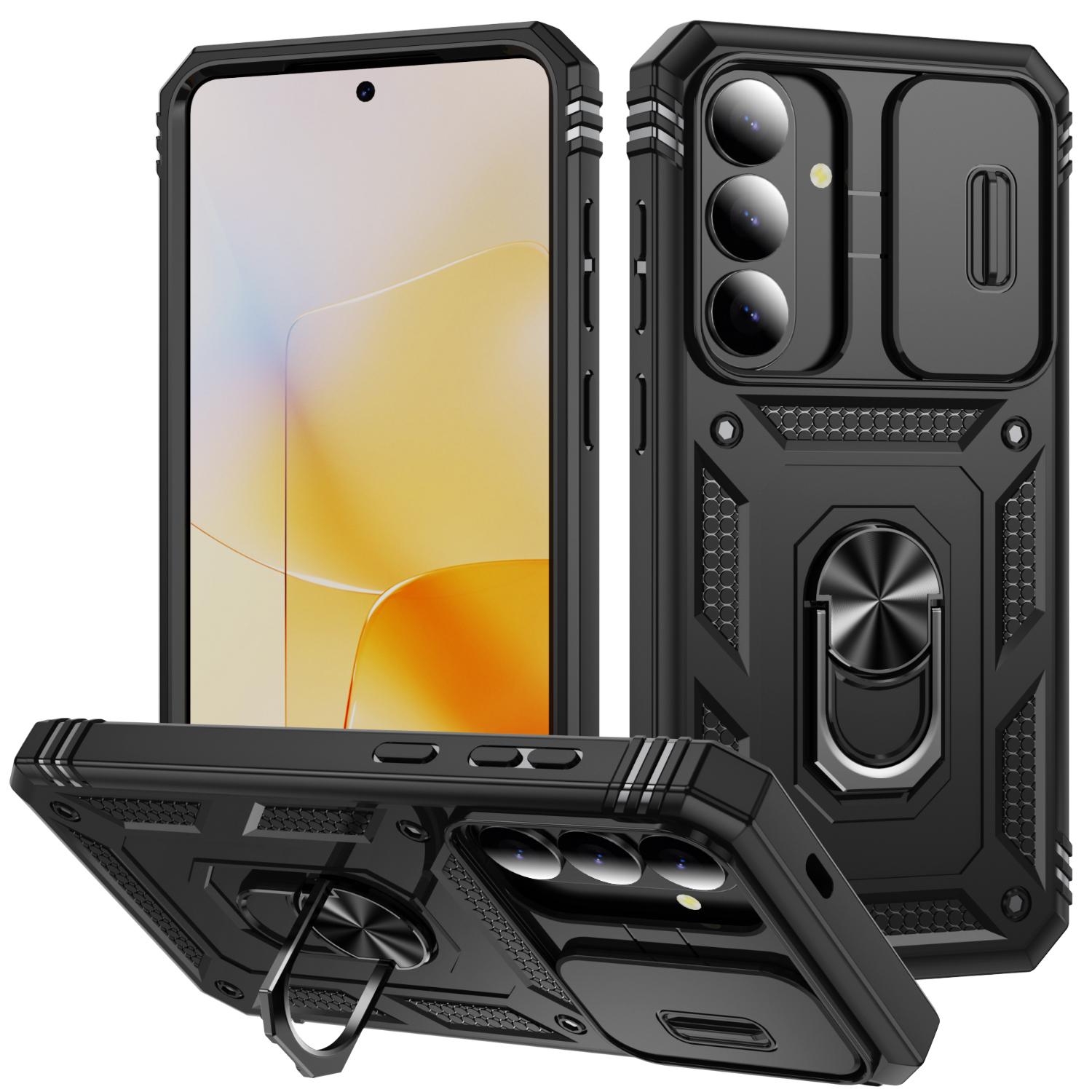 

Прочный защитный чехол для Samsung Galaxy S26 Ultra S25 Plus S24 FE S23 S22 Plus A17 5G A56 A36 A26 A16 A55 A35 A15 Прочная крышка Galaxy S22+ 5G чёрный