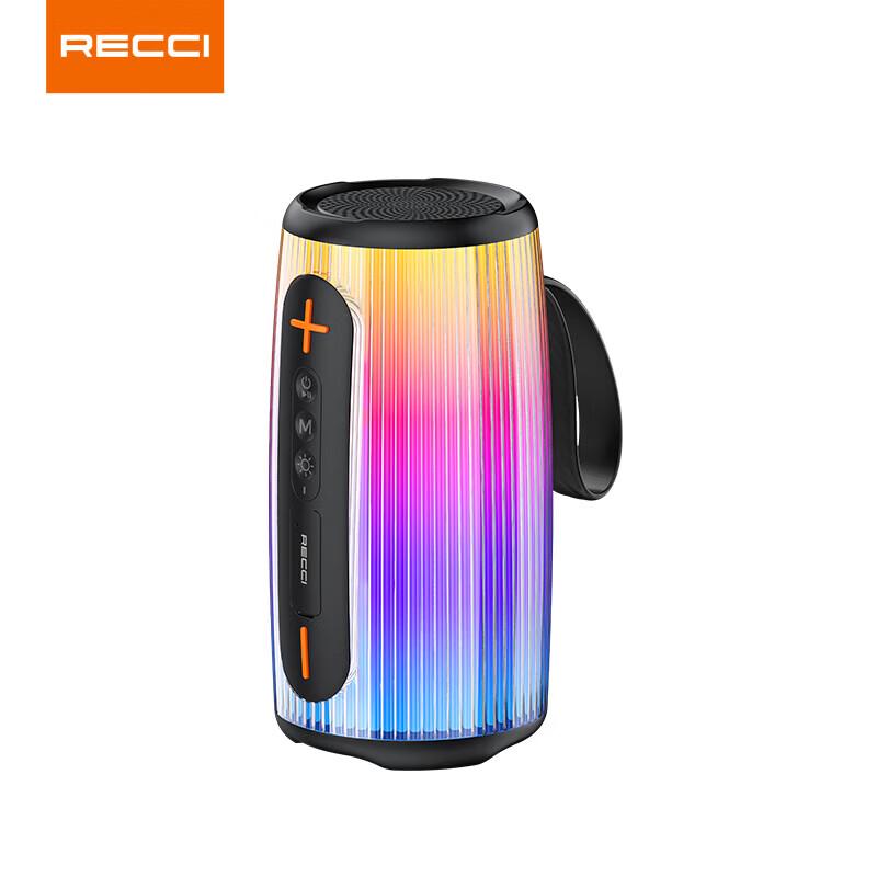 Recci RSK-W45 RGB Portable Bluetooth Speaker CN plug (adapter included)