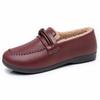 Winter Old Beijing Cloth Shoes Women's Cotton Shoes Plus Velvet Ladieswear Soft Sole Old Lady Elderly Grandma Warm Shoes