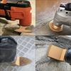 NEWONE 2pcs 3pcs Stainless Steel Oscillating Tool Blade, Multi-tool Saw Blades Multi Tool Mortar Cutting Saw Blades for Tile Concrete Cutting