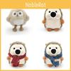 Hedgehog Plush Scarf Toy Animals Stuffed Doll Owl Girls Kids Birthday Gifts