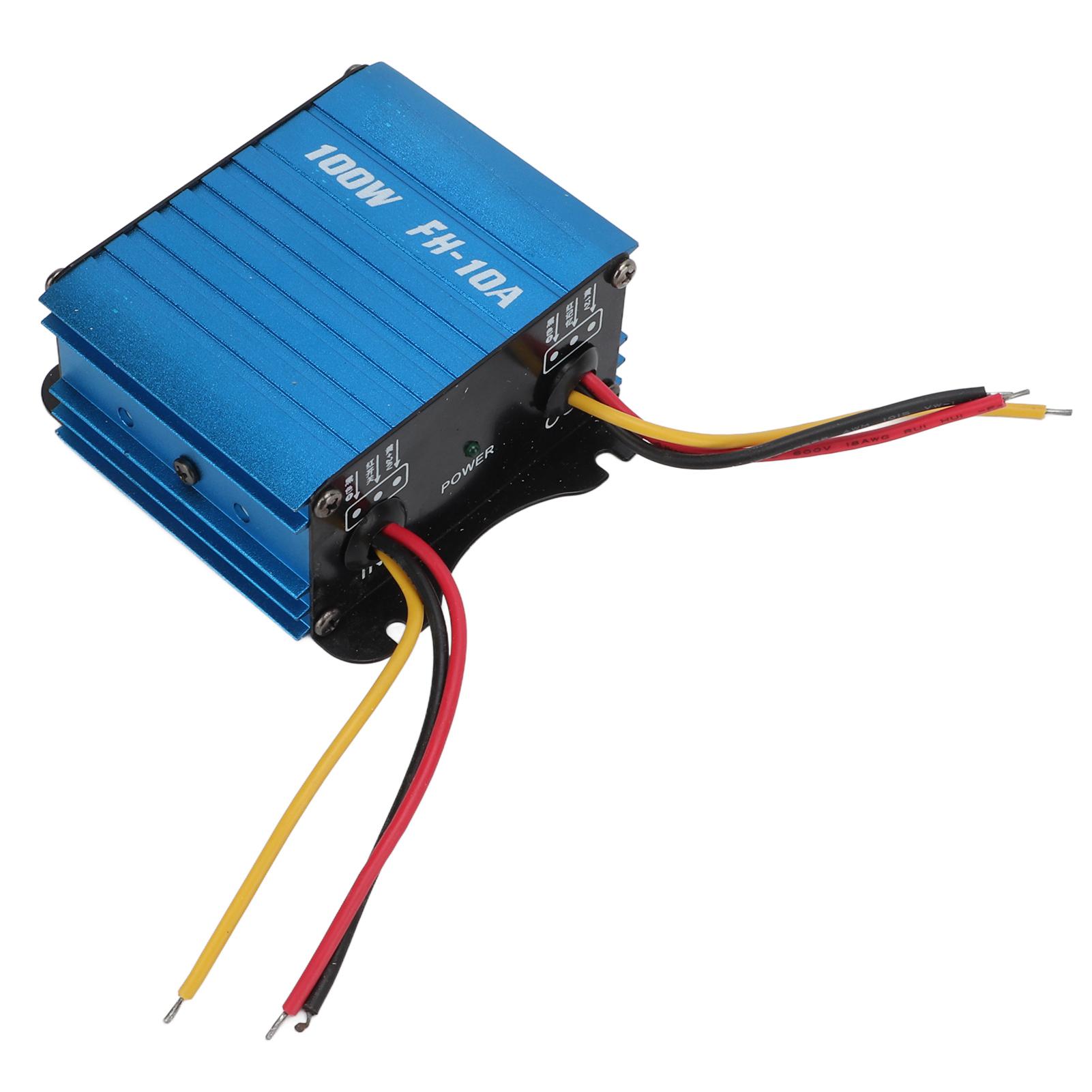 Power Supply Voltage Regulator 22‑28V Input to 12V Output for Car Boat Solar Wind Energy