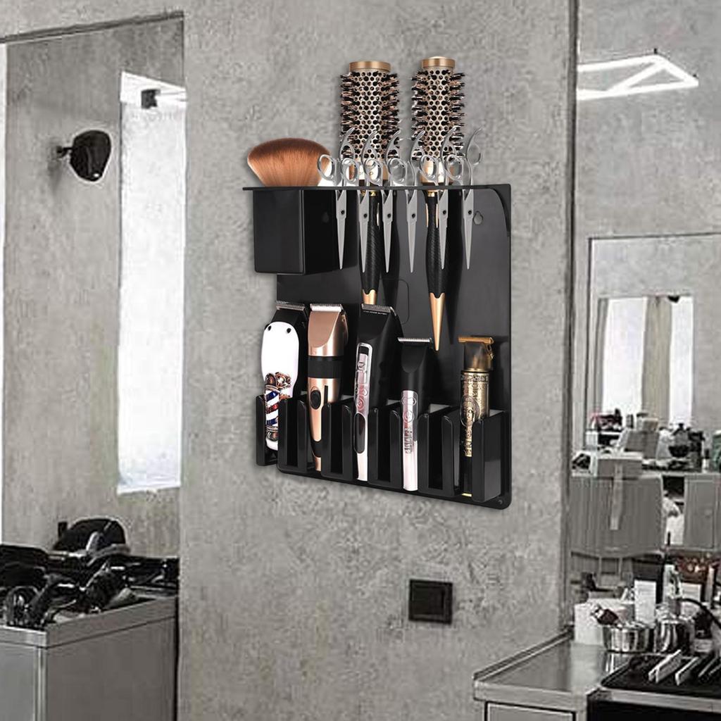 Electric Hair Holder Professional Trimmer Storage Rack Organizer for Home Use