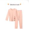 A-Class Combed Cotton Girls' Long Sleeve Pajama Set - Autumn/Winter Warm, Cute Design