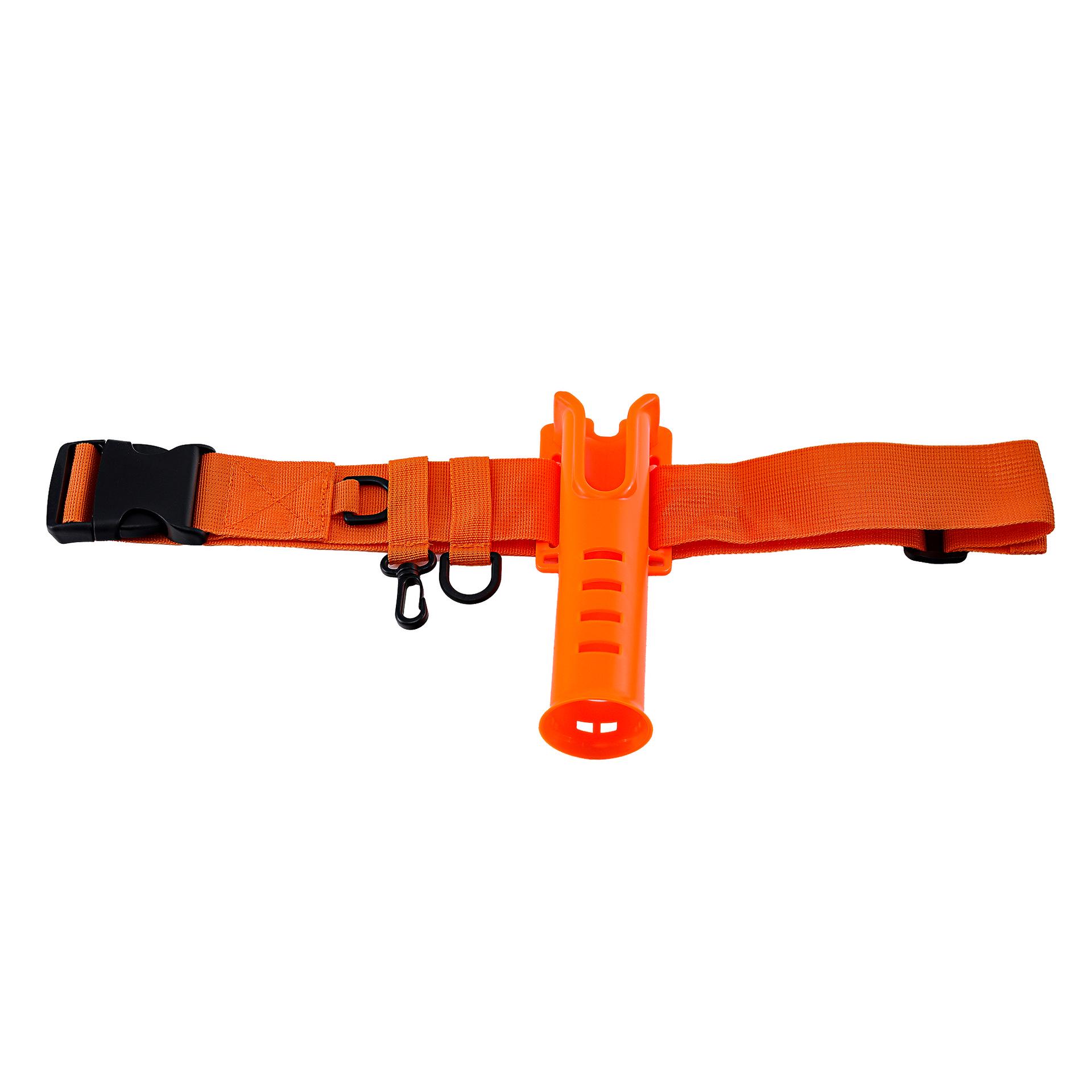 Портативный держатель для удочки поясной ремень для рок-фишинга OPP Packaging оранжевый