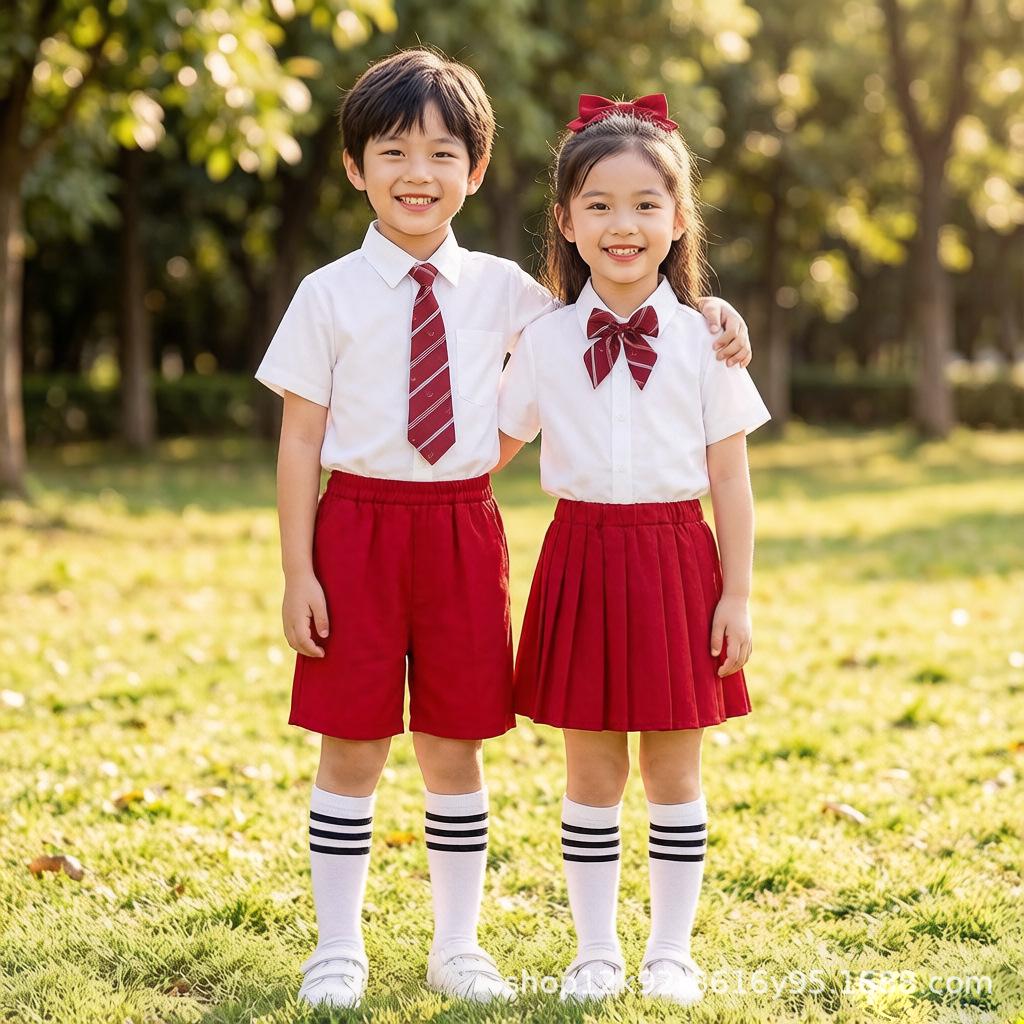 British Style Children s Choir Costume Set for Kindergarten Poetry Recitation 140 cm
