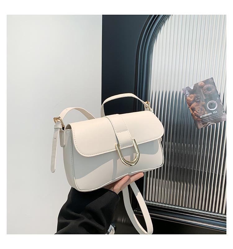 2025 spring explosion premium baguette retro handbag fashion underarm bag foreign style horseshoe girl shoulder bag