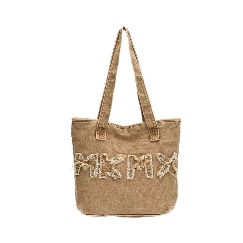 Casual Fashion Bag Women's New Denim Large-capacity Tote Bag Shoulder Bag