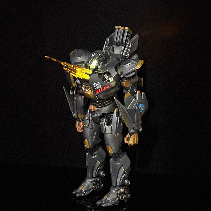 Pacific Rim Striker Eureka Jaeger Action Figure, Australian Armor, Multi‑Articulated Joints Collectible Robot Toy Gift