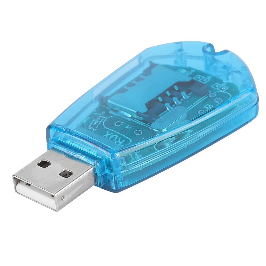 Mobile Phone SIM Card Reader USB Copy Backup Reader With CD for QQ ICQ MSM PC Computer